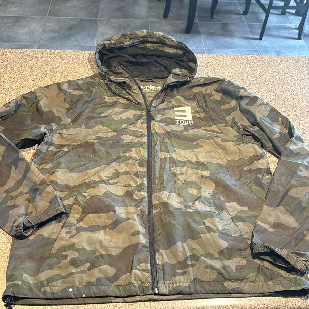 Rare Eminem tour camo jacket